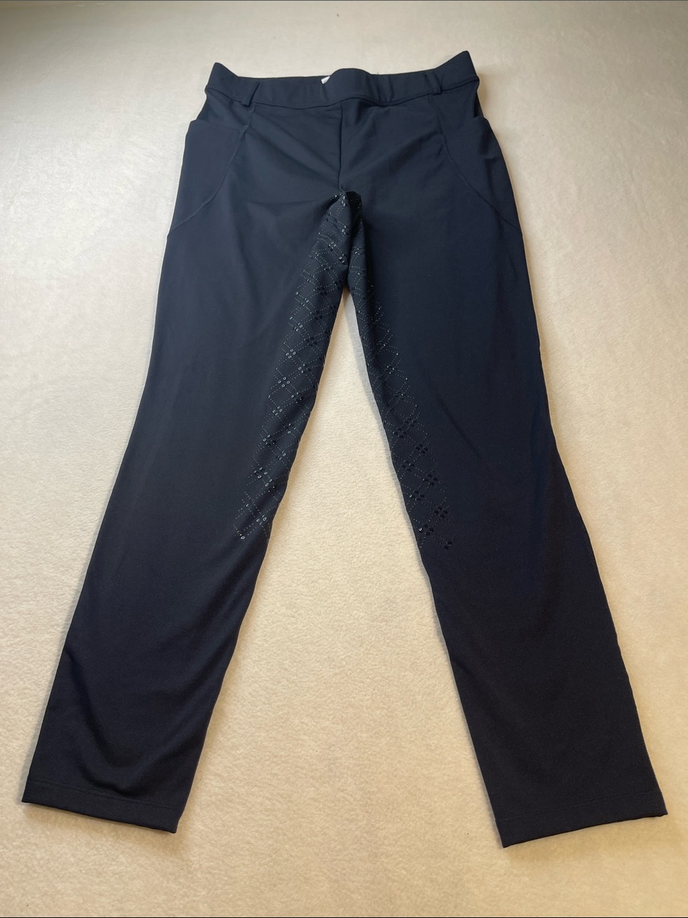 Baleaf Black Performance SILICONE GRIP RIDING Leggings  WOMENS SIZE XL NWT
